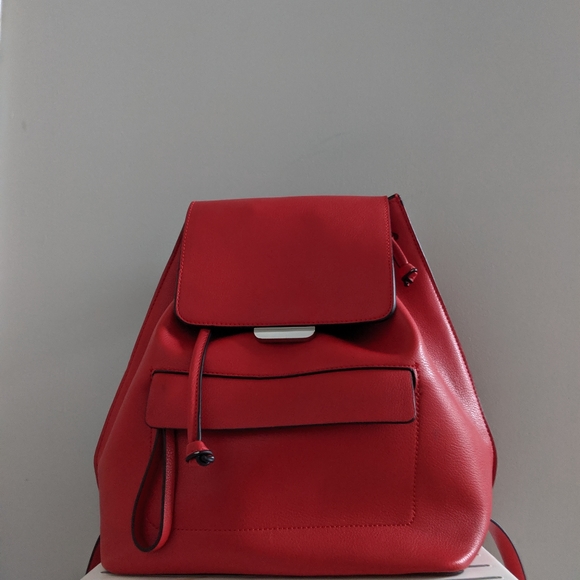 Zara Handbags - Faux Leather Backpack